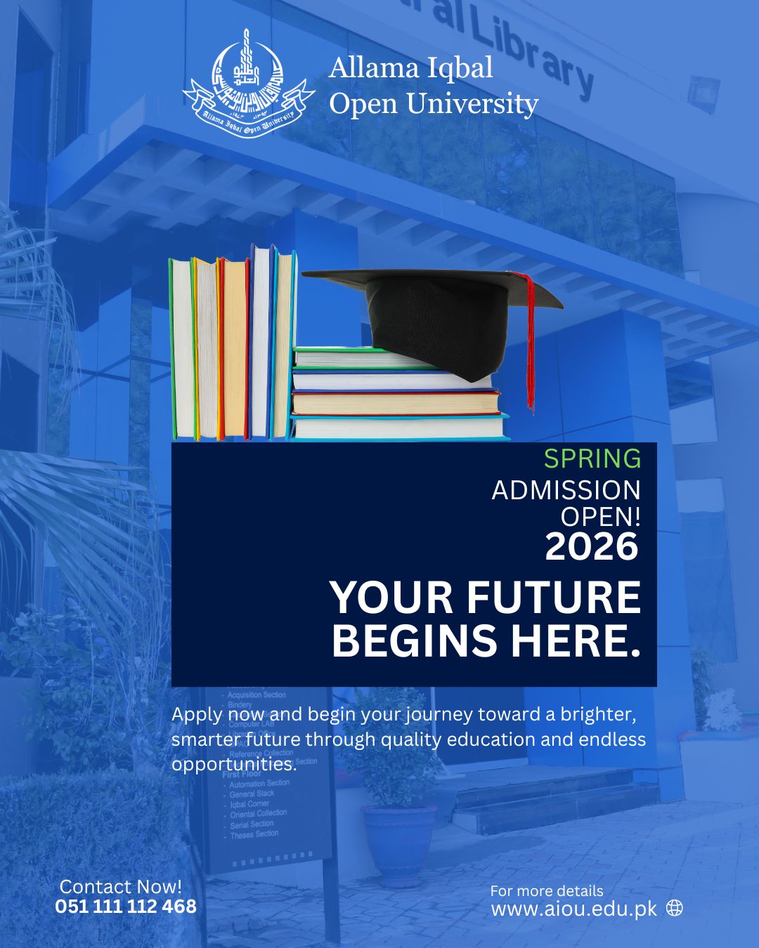 Admission Spring 2026