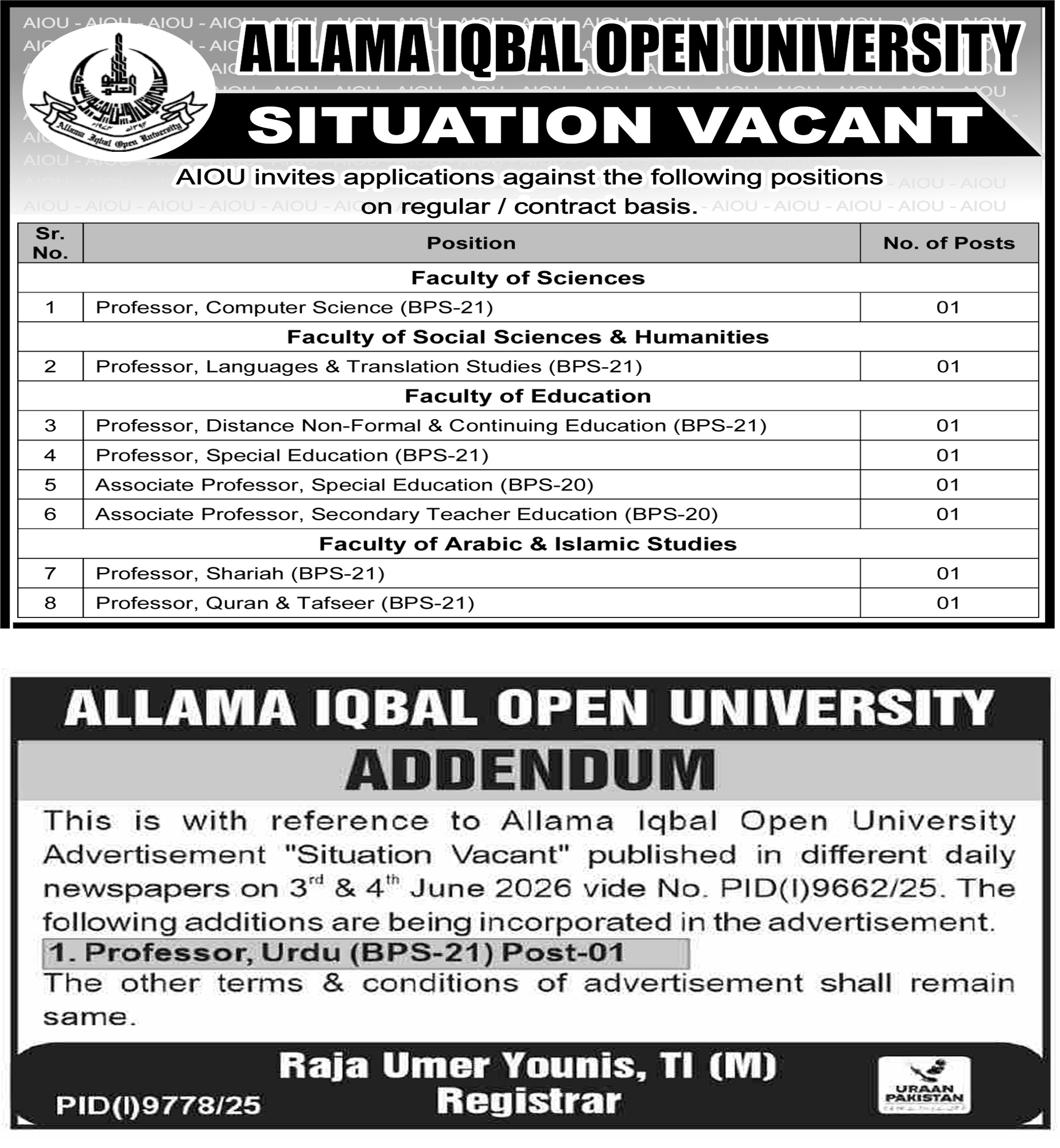 Faculty Jobs 2026