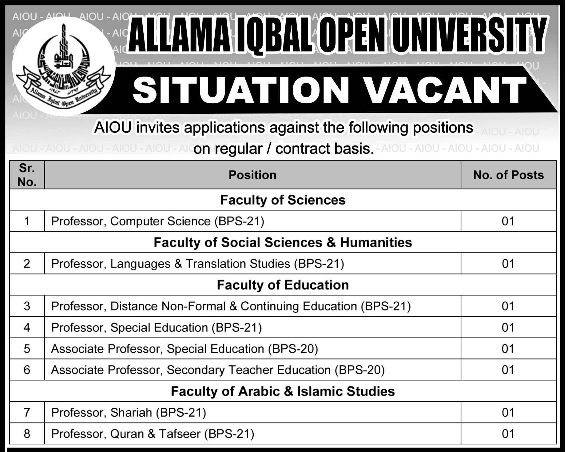 Faculty Jobs 2026